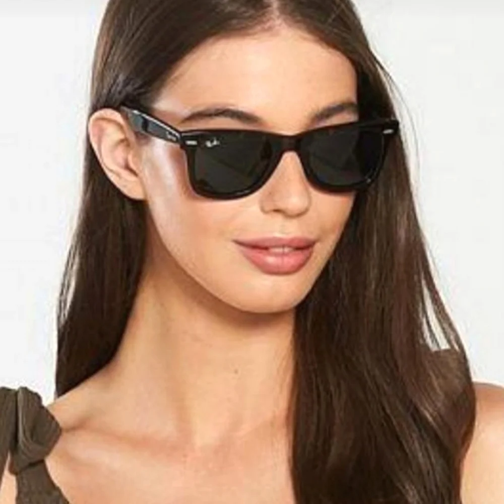 LIKE NEW Ray Ban Wayfarer Black RB2140 Men /Women Sunglasses